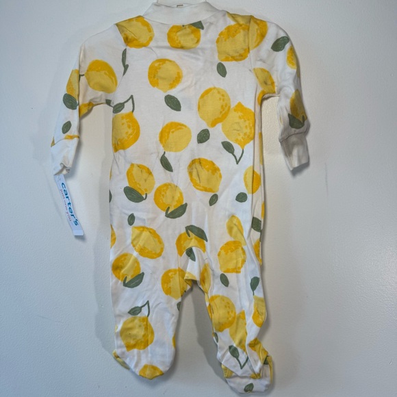 Carter’s Baby Onesie - White with Lemons - Size 3M - Picture 6 of 6